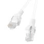 CABLE RED LANBERG LATIGUILLO CAT-6 UTP 3M BLANCO FLUKE PASSED