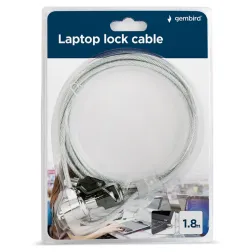 CABLE SEGURIDAD PARA PORTATIL GEMBIRD CON LLAVE