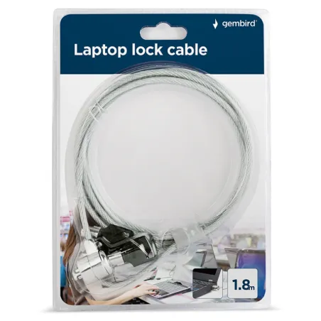 CABLE SEGURIDAD PARA PORTATIL GEMBIRD CON LLAVE