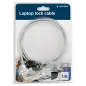 CABLE SEGURIDAD PARA PORTATIL GEMBIRD CON LLAVE