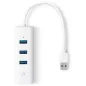 Hub USB 3-0 TP-Link UE330- 3xUSB- 1xRJ45- Blanco