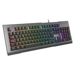 TECLADO GAMING GENESIS RHOD 500 USB RETROILUMINADO ALUMINIO
