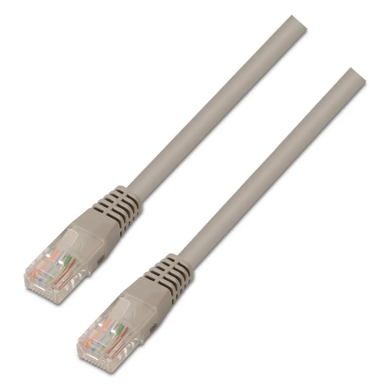 CABLE RED AISENS LATIGUILLO RJ45 LSZH CAT-6 UTP AWG24 GRIS 2-0M