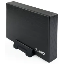 CARCASA HDD TOOQ TQE-3527B 3,5" SATA USB 3-0 NEGRA