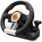 VOLANTE Y PEDALES KROM K-WHEEL MULTIPLATAFORMA NEGRO VOLANTE Y PEDALES KROM K-WHEEL MULTIPLATAFORMA NEGRO