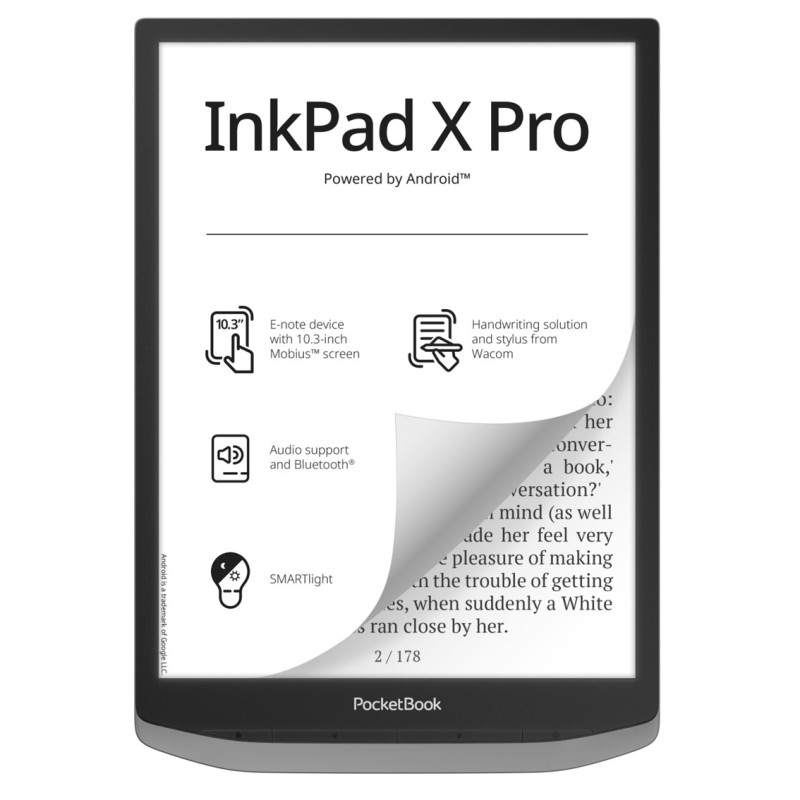 E - note pocketbook inkpad x pro ereader