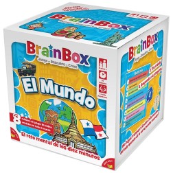 Juego mesa brainbox el mundo pegi