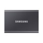 Disco Externo SSD Samsung Portable T7 1TB- USB 3-2- Gris