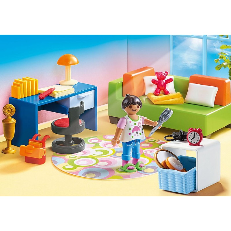 Playmobil casa muñecas habitacion adolescente