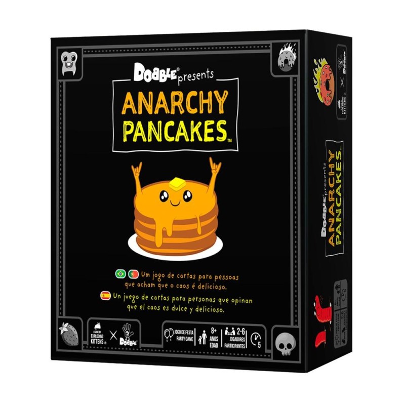 Juego mesa dobble anarchy pancakes