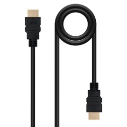 Cable hdmi 1-3 nanocable 1-8m negro