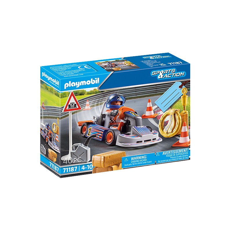 Playmobil sports & action kart carreras