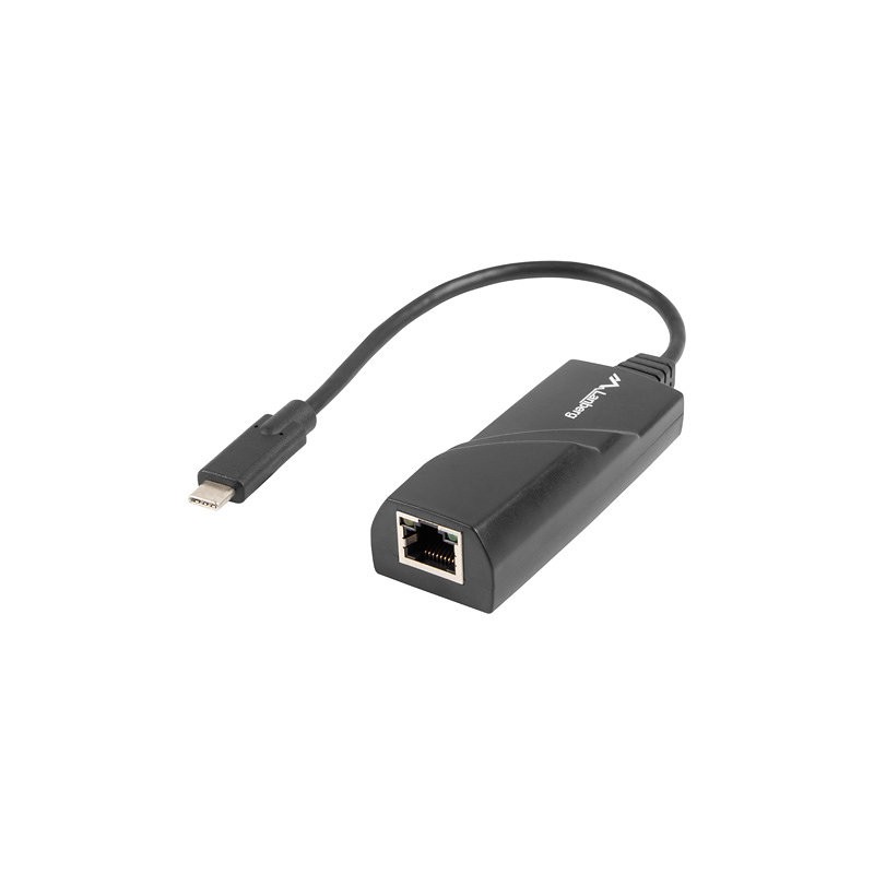 ADAPTADOR USB C LANBERG 3-1-ETHERNET RJ45 1 GB