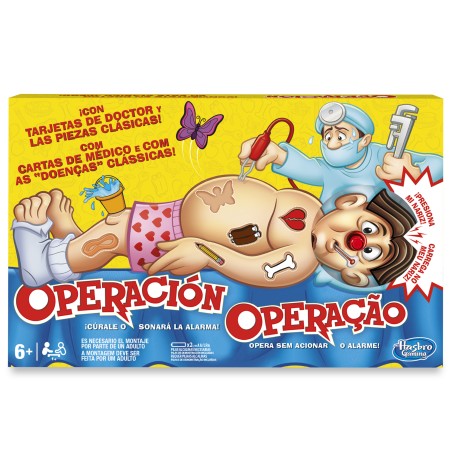 Juego hasbro classic operation