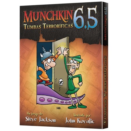 Juego mesa munchkin 6-5: tumbas terroríficas