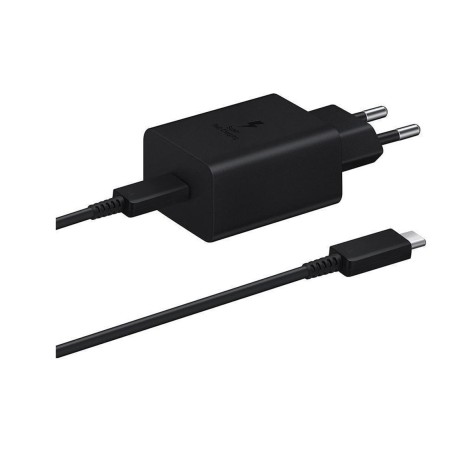 Cargador de Pared Samsung EP-T4510XBEGEU- 1xUSB Tipo-C + Cable USB Tipo-C- 45W