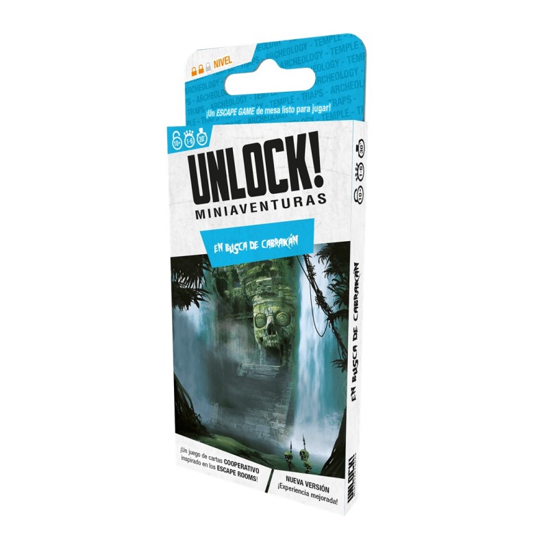 Juego mesa unlock! miniaventuras en busca