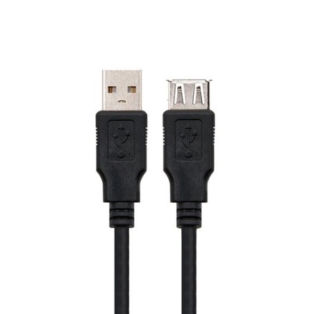 CABLE USB(A) 2-0 A USB(A) 2-0 NANOCABLE 3M NEGRO
