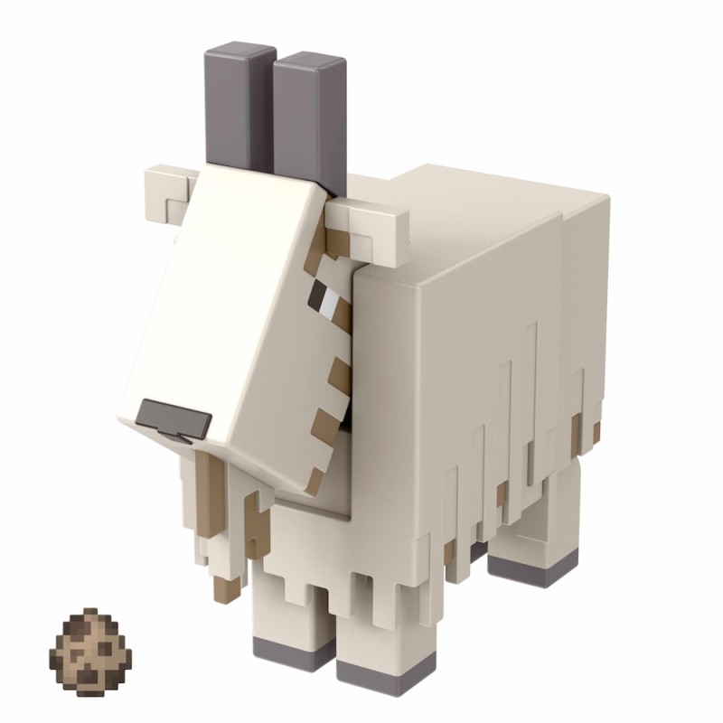 Figura mattel minecraft cabra con accesorios