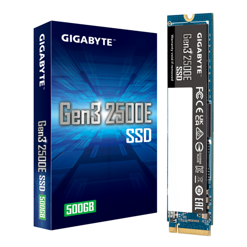 SSD GIGABYTE 500GB G325E NVME 1-3 M-2 PCIE 3-0X4