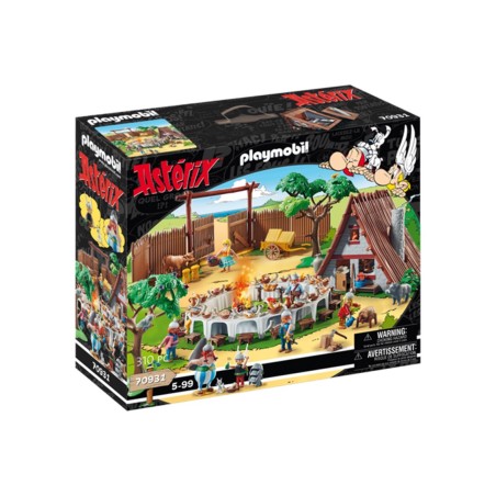 Playmobil asterix: banquete la aldea