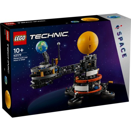Lego technic planeta tierra y luna