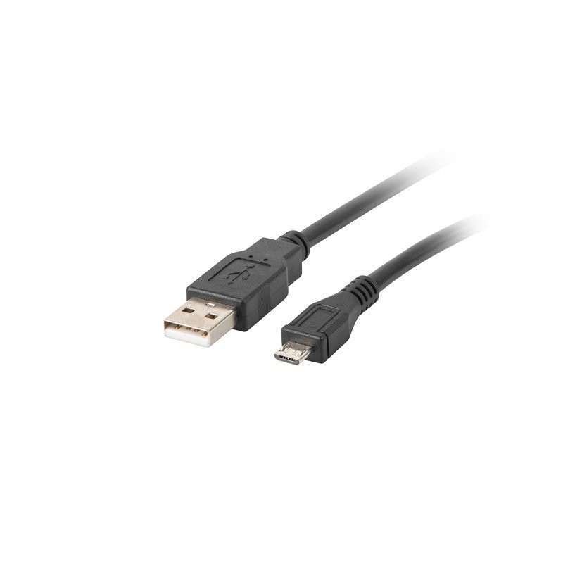 CABLE USB LANBERG 2-0 MACHO-MICRO USB MACHO 1-8 M NEGRO