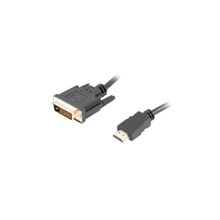 Cable hdmi lanberg macho dvi - d 24+1