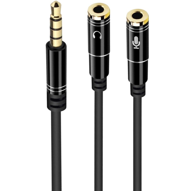 Cable adaptador audio ewent jack 3-5mm