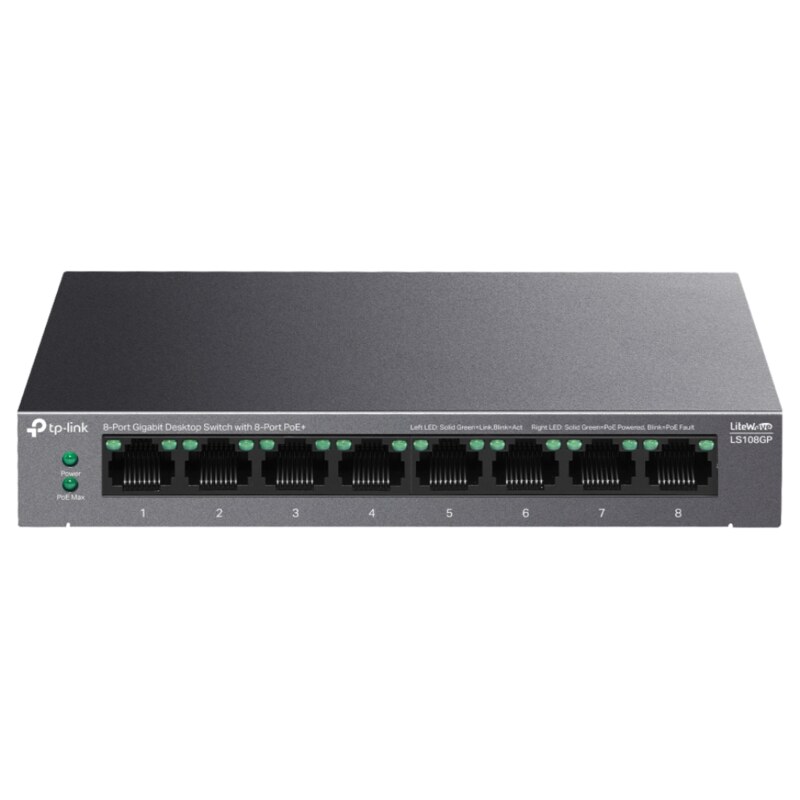 Switch tp - link ls108gp 8 puertos