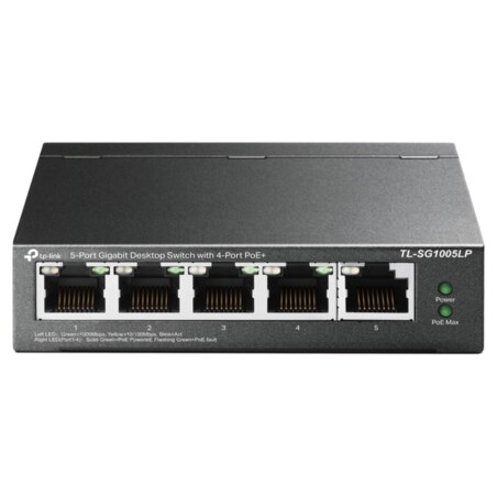 Switch 5 puertos tp - link tl - sg1005lp 10