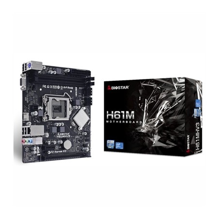 Placa base biostar h61mhv3 m - atx 2x