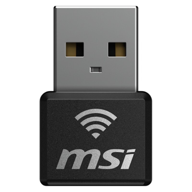 Nano adaptador wifi6 usb msi guax18n