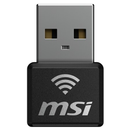 Nano adaptador wifi6 usb msi guax18n