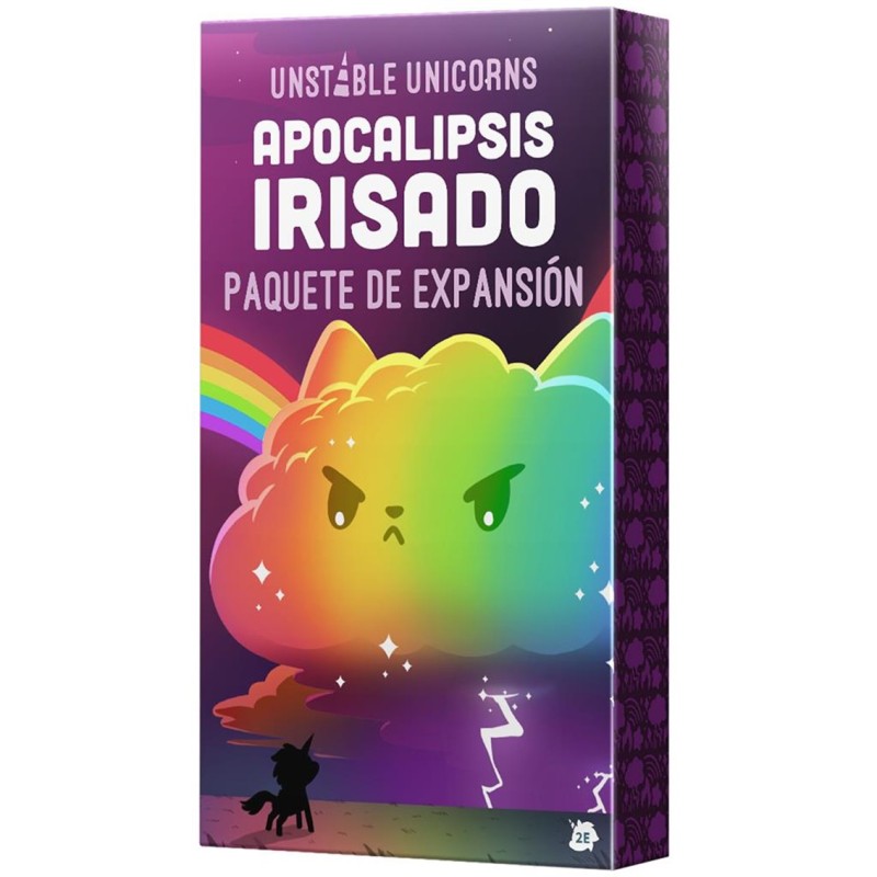 Juego mesa unstable unicorns apocalipsis irisado