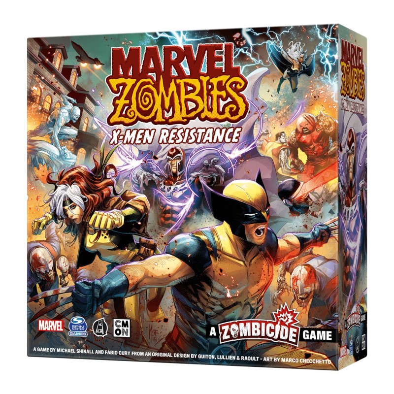 Juego mesa marvel zombies: x - men resistance