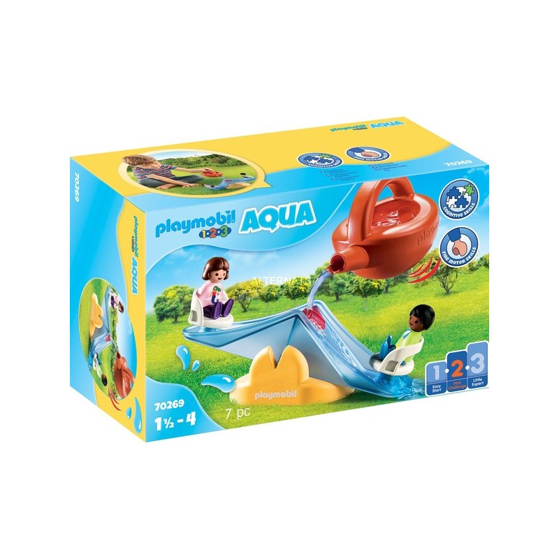 Playmobil aqua 1-2-3 balancin acuatico con
