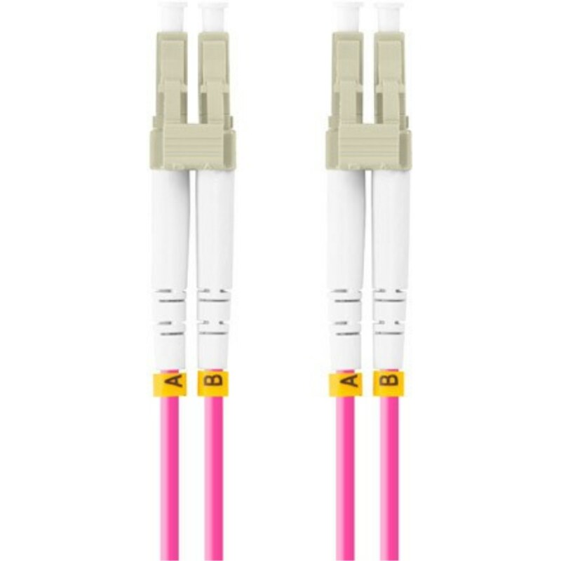 Lanberg FO-LULU-MD41-0005-VT Cable de fibra óptica e InfiniBand 0,5 m LC LC/UPC Violeta
