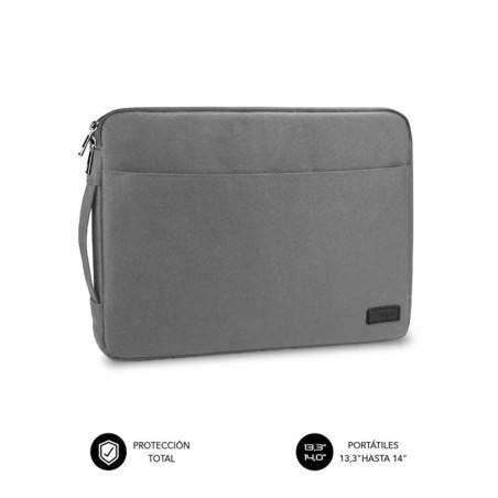 Funda Subblim Urban Laptop Sleeve para Portátiles hasta 14"- Gris