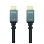 Cable HDMI 2-1 8K Nanocable 10-15-8002- HDMI Macho - HDMI Macho- 2m- Negro