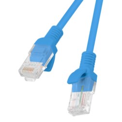 Lanberg PCU6-10CC-1000-B cable de red Azul 10 m Cat6 U/UTP (UTP)