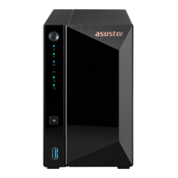 NAS ASUSTOR TOWER 2 BAY QUAD-CORE 1-4GHZ 2GB DDR4 2-5GBE X1 USB3-2