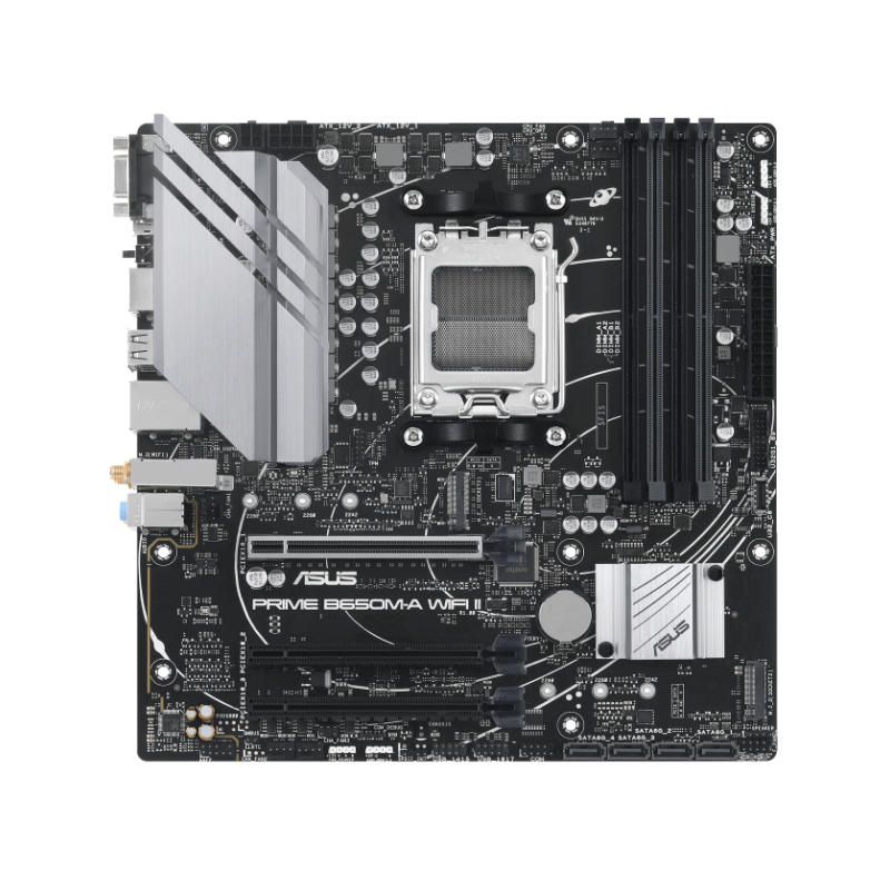 PLACA BASE ASUS PRIME B650M-A WF II B550 AM5 MATX 4XDDR5