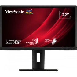 MONITOR VIEWSONIC 21-5" FHD 5MS VGA HDMI DDP USB SPEAKERS ERGONOMICO