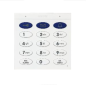 KEYPAD WITH RFID TECHNOLOGY FOR T26, WHITE