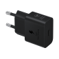 CARGADOR SAMSUNG USB-C 25W GAN BLACK SIN CABLE