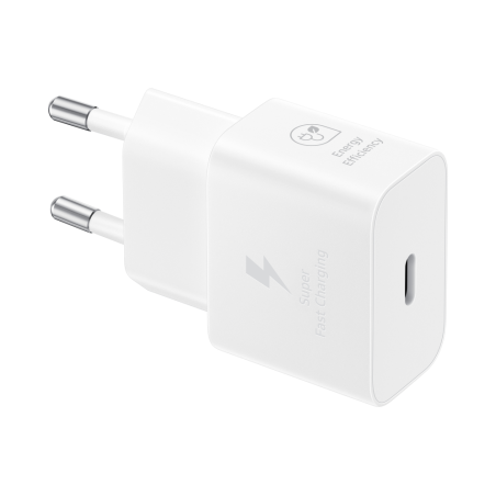 CARGADOR SAMSUNG USB-C 25W GAN WHITE SIN CABLE