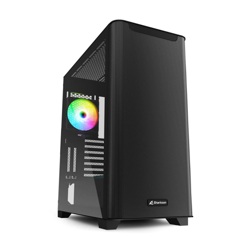 CAJA SHARKOON M30 RGB ATX 2XUSB3-0 SIN FUENTE RGB