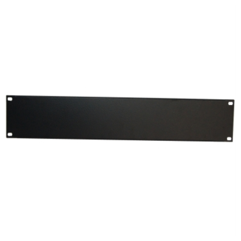 PANEL BLANCO WP 2U, NEGRO RAL 9005