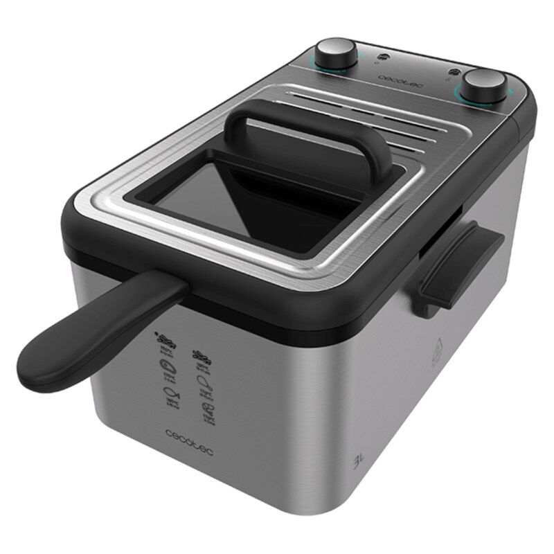 Freidora aceite cecotec cleanfry infinity 3000